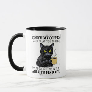 fass meinen Kaffee an Tasse