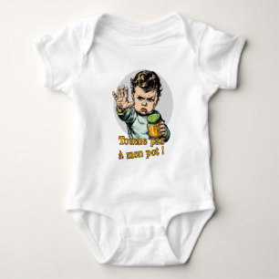 FASS MEINEN TOPF NICHT AN! (Baby, Küche) Baby Strampler