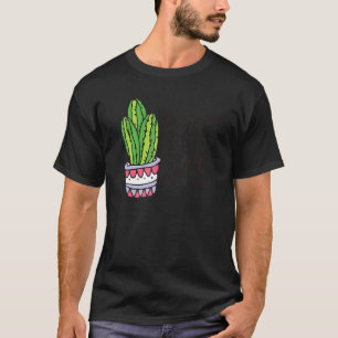 Fass mich nicht an Frauen Männer Kaktus Süße Pflan T-Shirt