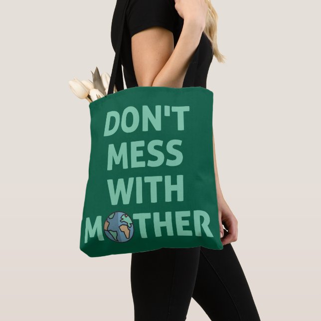 Fass nicht mit der Mutter an! Tasche (Von Nahem)