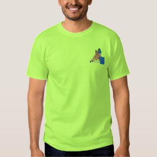 Fass-Rennläufer Besticktes T-Shirt