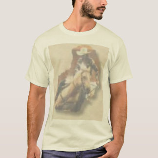 Fass-Rennläufer Gebet T-Shirt