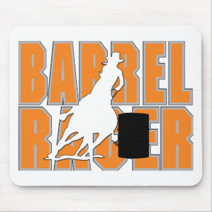 Fass-Rennläufer Mousepad