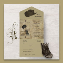 Fass und Stiefel in einer Hochzeit