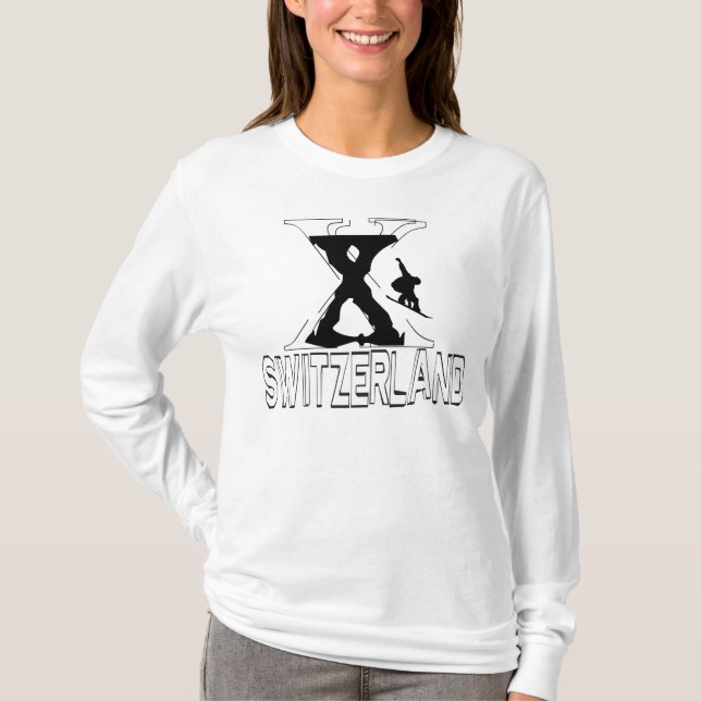 Fass X-LAAX, die Schweiz T-Shirt (Vorderseite)