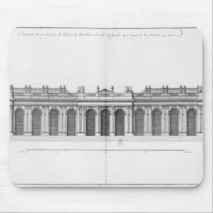 Fassade auf der Seine des Palais Bourbon Mousepad