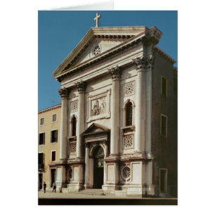 Fassade der Kirche Santa Maria della