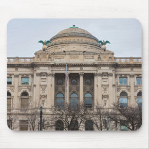 Fassade der Sehenswürdigkeit Milwaukee Mousepad