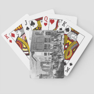 Fassade des Hotels Drouot, Paris, c.1852 (gravi Spielkarten