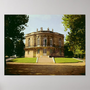 Fassade des Pavillons de Hanovre Poster