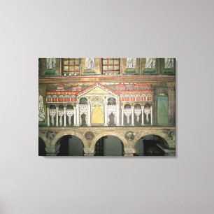 Fassade Palazzo di Teodorico, 527-99 Leinwanddruck
