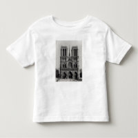 Fassade von Notre-Dame, Paris, Ende des 19.
