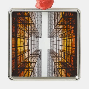 Fassadenfenster für Gebäude Ornament Aus Metall