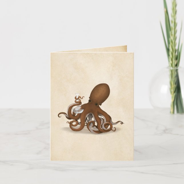 Fassadenpapier für Octopus und Chemie (Vorderseite)