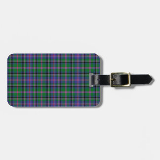 Fassbindertartan-Muster Gepäckanhänger