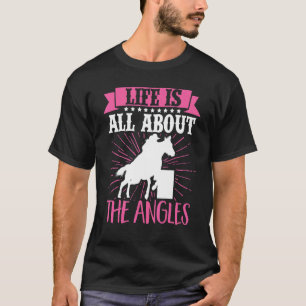 Fassrennen Leben dreht sich alles um die Winkel Pf T-Shirt