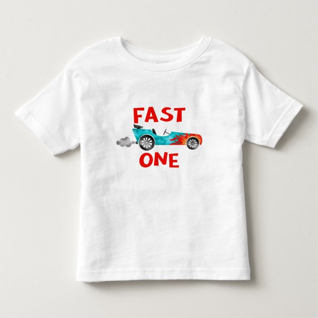 FAST 1 Rennwagen ab 1 Kleinkind T-shirt (Vorderseite)