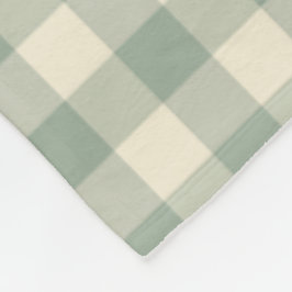 Fast Awake Gingham - Entlang des karierten Flusses Fleecedecke