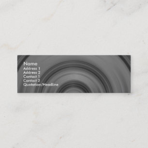 Fast Car I Mini Visitenkarte