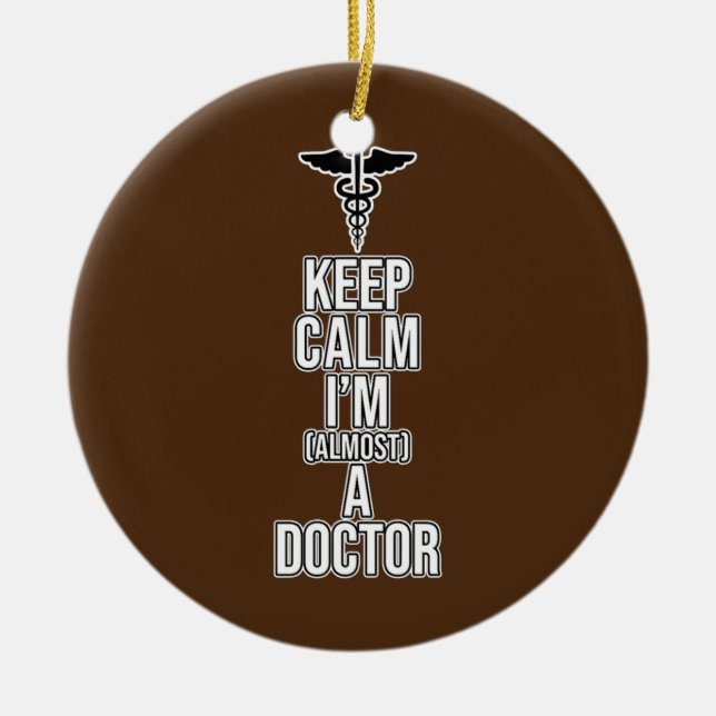 Fast ein Arzt Med School Medical Students Keramik Ornament (Vorne)