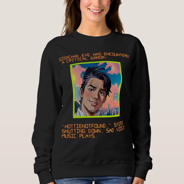 Fast ein Gigachad Sweatshirt (Vorderseite)
