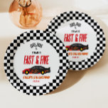 Fast & Five Red Flame Race Car 5. Geburtstagsparty Pappteller<br><div class="desc">Dies ist ein Fast & Five Red Flame Race Car 5. Geburtstagsparty Paper Teller!</div>