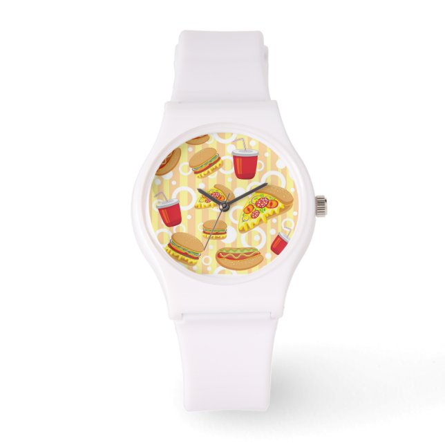 Fast Food Armbanduhr (Vorderseite)