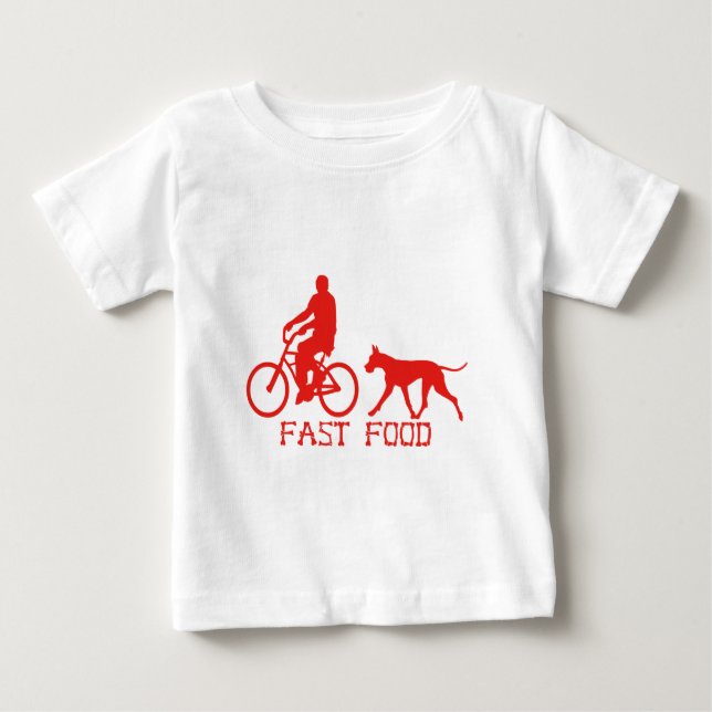 Fast Food Baby T-shirt (Vorderseite)