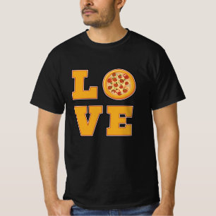 Fast Food Burger Käse Funny Pizza essen Geschenk I T-Shirt