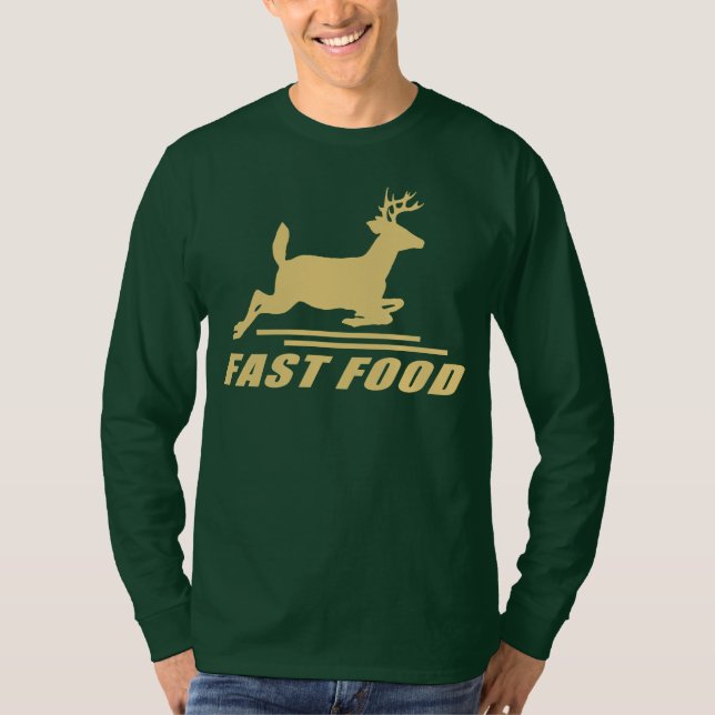 Fast Food Deer T-Shirt (Vorderseite)