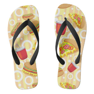 Fast Food Flip Flops