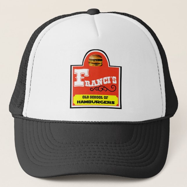 Fast Food Francis Truckerkappe (Vorderseite)