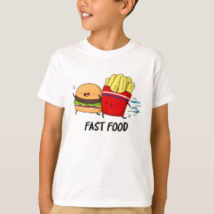 Fast Food Funny Burger and Fries Pun T-Shirt