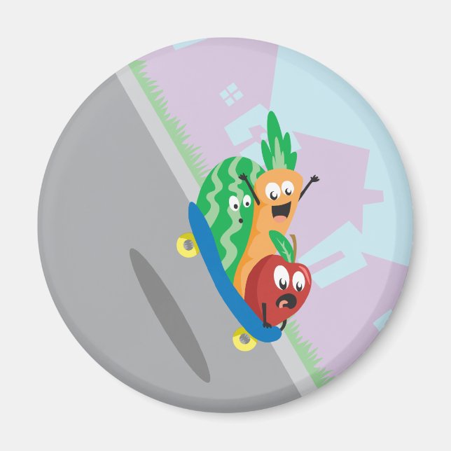 Fast Food Kühlschrankmagnet (Vorne)