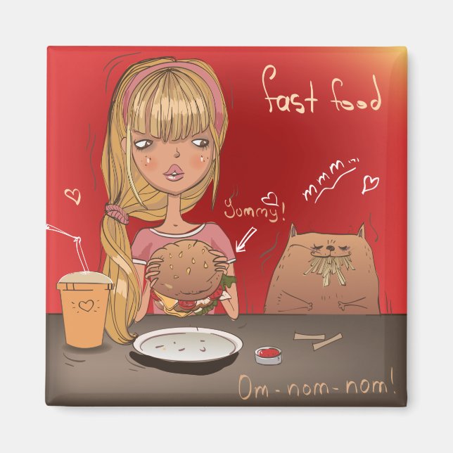 Fast Food Magnet (Vorne)