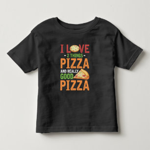 Fast Food Pizza Slice Lover Feinschmecker Kleinkind T-shirt