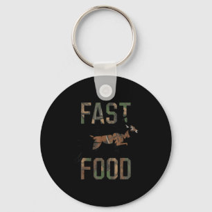Fast Food Tarnmuster Hirschjagd Jugend Jungen Männ Schlüsselanhänger