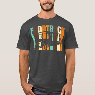 Fast Food Trucker Retro Burger Street Food T-Shirt