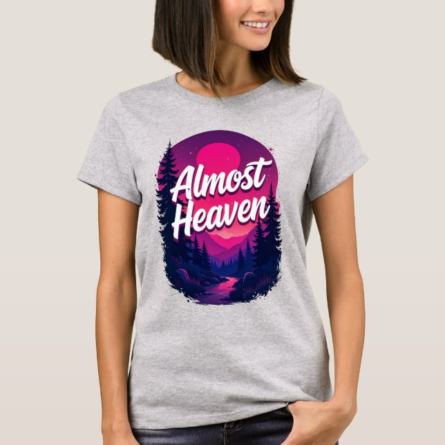 Fast Heaven Ladys West Virginia T - Shirt (Vorderseite)