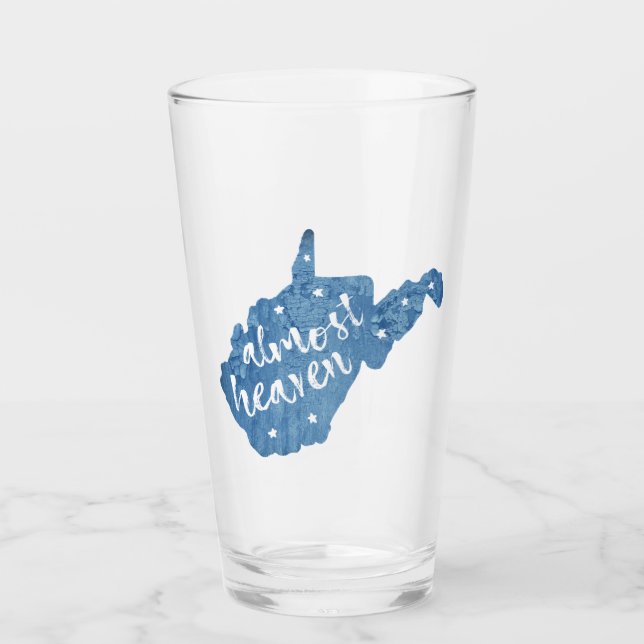 Fast Heaven West Virginia Glas (Vorderseite)
