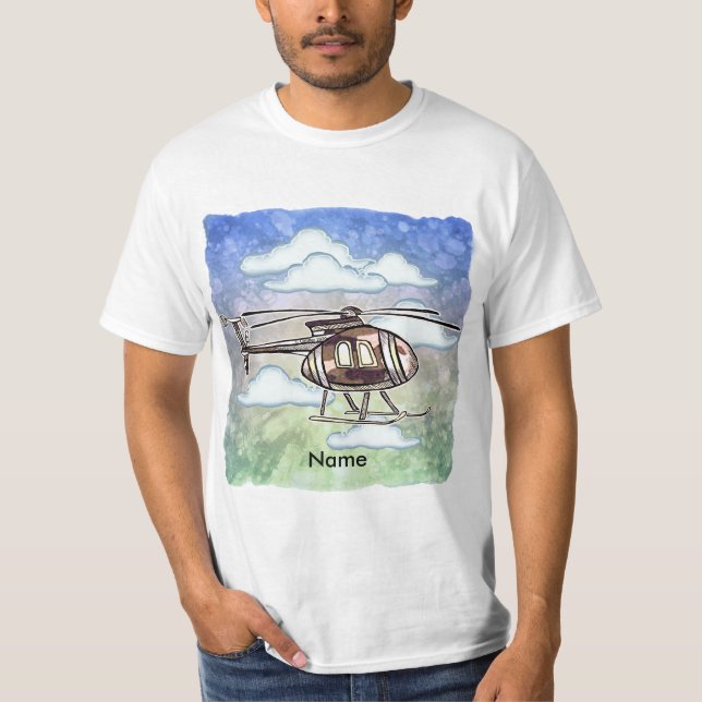 Fast Helicopter  T-Shirt (Vorderseite)
