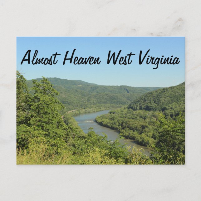Fast Himmel Postkarte (Vorderseite)