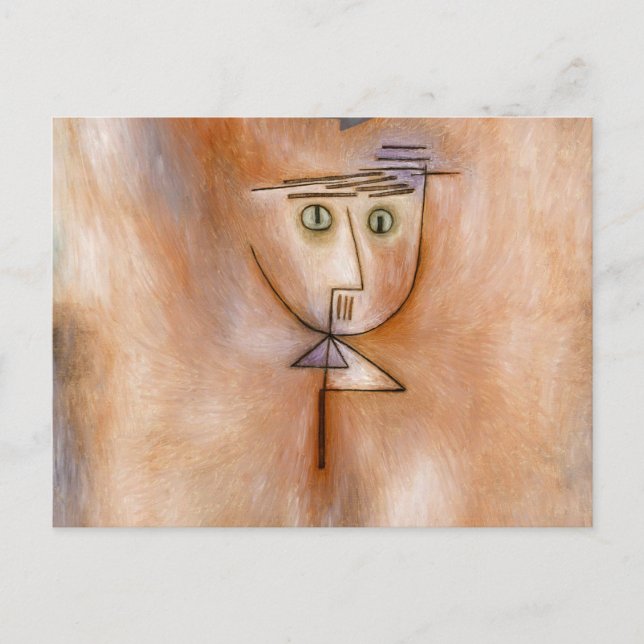 Fast Hit von Paul Klee Postkarte (Vorderseite)