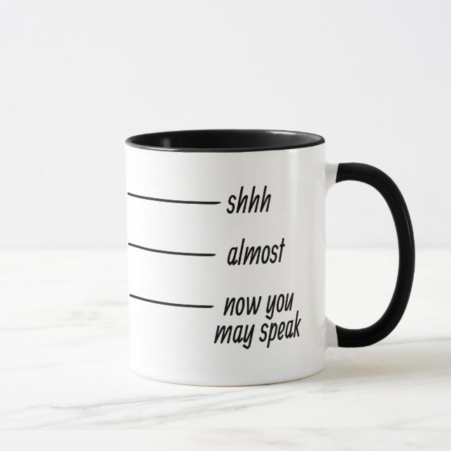 Fast jetzt können Sie sprechen Tasse (Rechts)