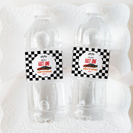 Fast One Red Flame Race Car 1st Birthday Party