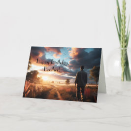 FAST PERFEKTE BRUDERKARTE DANKESKARTE