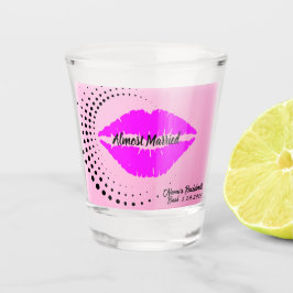 "Fast Verheiratet" Lila Passion Kiss Schnapsglas
