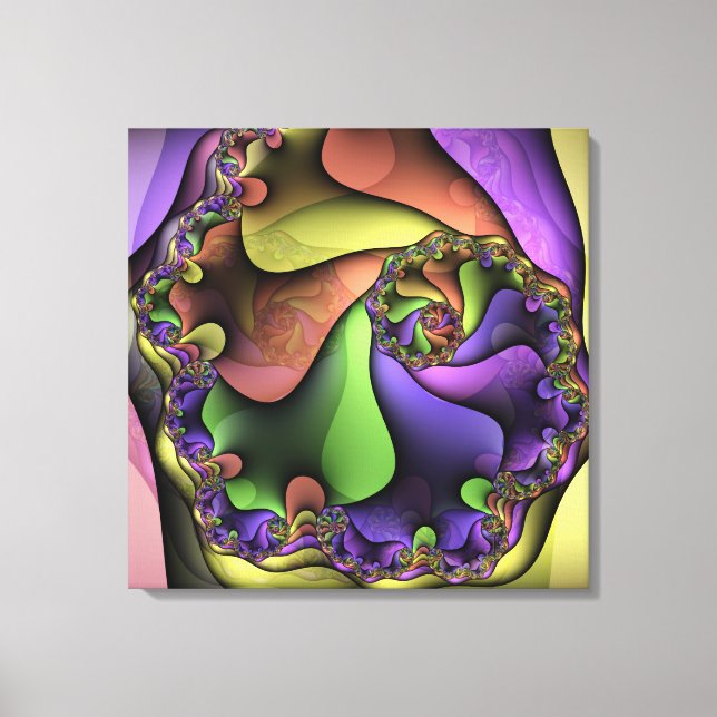 Fast vor ihm wackelte Canvas Leinwanddruck (Vorderseite)