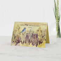 Fastenzeit Joel Schrift Blau Vogel Wüste