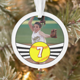 Fastfeld Software Custom Player Number and Foto Ornament